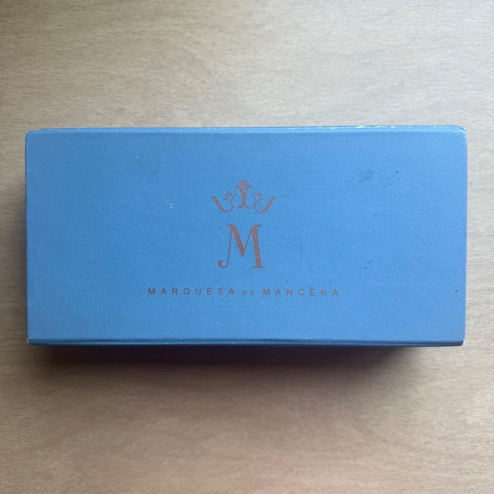 Marquesa de Mancera Copper Shot Glass Set 4pc Blue Hammered Excellent Artisanal - Picture 3 of 10